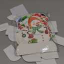 9 Pieces Christmas Honeycomb Centerpieces Table Decorations, Snowman Merry Xmas 3D Honeycomb Table Decorations for Christmas Winter Holidays Dining Room Table Party Supplies Favors