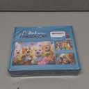 3-Pack 100 Piece Puzzles for Kids, Cute Dogs Cats Tigers Animals Puzzle for Kids Age 4-6 6-8 8-10, Unique Large Piece Jigsaw Puzzle, Recycled Paper, Bright & Colorful Educational Puzzle, Boys Girls Gift