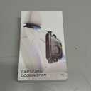 Car Seat Fan for Driver & Backseat - USB Powered with 3 Speed for Baby, Pet, Mini