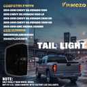 Smoked LED Tail Light Fit For 14-18 Chevy Silverado Driver&Pessenger Side