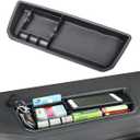 EDBETOS Interior Dashboard Storage Box Organizer Holder Tray Compatible with Volkswagen Atlas 2018 2019 2020 2021 2022 2023 Dash Mounted Holders Accessories 