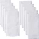 Gerber Unisex Baby Boys Girls Birdseye Prefold Cloth Diapers Multipack White 3-Ply 10 Pack
