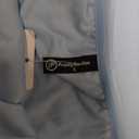 PRETTYGARDEN Summer Dresses for Women 2026 Strapless Off Shoulder Ribbed Knit Bodycon Elegant Classy Trendy Mini Beach Dress (Small, Light Blue)