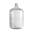3 Gallon Clear Glass Italian Carboy - 30 mm Cork Neck Finish (CORK NOT INCLUDED)