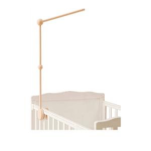Crib Mobile Holder, HBM Wooden Mobile Arm & Hanger for Crib, Nursery Decor for Baby Girl Boy