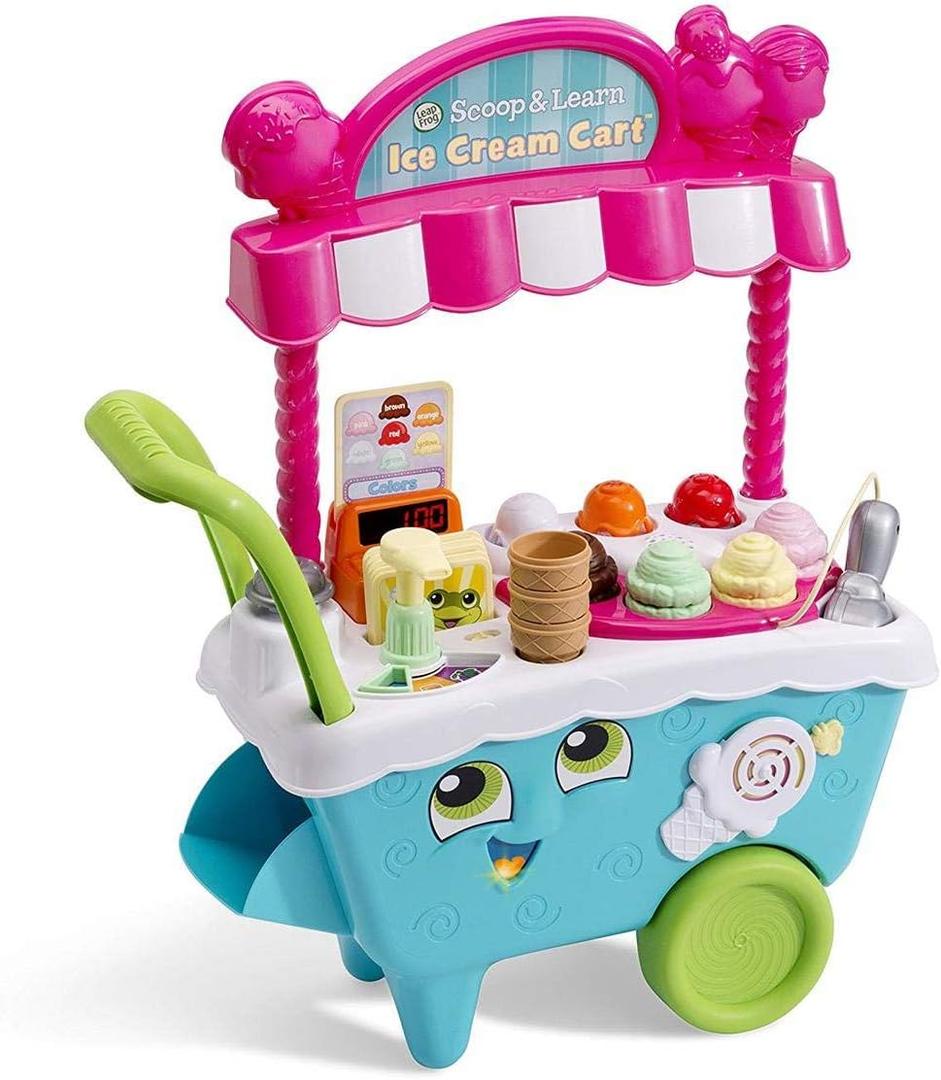 LeapFrog Scoop and Learn Ice Cream Cart, 20.3" x 24.9" x 8.5"