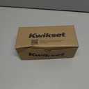 Kwikset Polo Entry Door Knob with Lock and Key, Secure Keyed Handle Exterior, Front Entrance and Bedroom, Matte Black, Pick Resistant SmartKey Rekey Security and Microban (1 Pack)