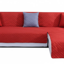 Double Side L Shape Couch Cover Sectional Sofa Covers Set Chaise Couch Cover Slip Covers for Sofas Couches Sectional Furniture Protector Cover  (Medium - 79*106inch)