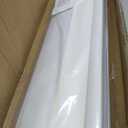 No Drill Cordless Light Filtering Cellular Shades White, 35" W x 48" H