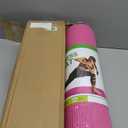 Gaiam Yoga Mat, Pilates & Exercise Mat, Thick 2/5" (10mm) Workout Mat with Easy-Cinch Carrying Strap for Home & Gym Workouts (Pink)