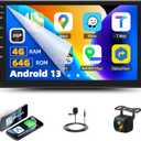 4G+64G Android 13 Car Stereo for Dodge Grand Caravan 2011-2020 / for Chrysler Town Country 2012-2016 CarPlay Android Auto 9" HD Touchscreen GPS Navigation Bluetooth 32EQ FM/RDS WiFi +Backup Camera