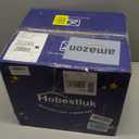 Hobestluk Bean Bag Chairs Beanbag Chair with Filler Adult Bean Bags with Fluffy Plaid Cover, Giant Bean Bag Chairs for Adults for Living Room, Bedroom (Dark Grey, 3FT - 36 x 36 x 22)