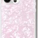 Sonix Phone Case for iPhone 13 Pro | 10ft Drop Tested | Pink Tortoiseshell Print | Pink Pearl Tort