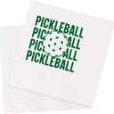 Funny Pickleball Quote Cocktail Napkins 50Pcs Pickleball Paper Disposable Napkins for Pickleball Players Party Table Decorations 5 x 5 Two-ply (Pickleball Pickleball)