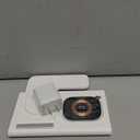 3 in 1 Foldable Charging Station for Apple Products,Wireless Charger for iPhone 17 16 15 14 13 12 Pro Max,Travel Dock Adapter&Light for iWatch Series 11 10 9 Ultra 3/2 SE 3/2,for AirPods 4 3 2 Pro 3/2 (White)