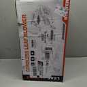 Aoypalp Leaf Blower Cordless with Battery - 40V Powerful Electric Leaf Blower, 600CFM &180MPH and Variable-Speed with 7.5Ah Battery and Charger for Lawn Care, Patio, Dust, Blowing Leaves (Grey)