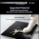 IPROKKO 360 Privacy Matte Screen Protector for iPad Pro 13 inch M4/M5 (2024/2025 7th/8th Generation),4 Way Anti Spy Glare Blue Light 13in Tablet Easy Install Screen Protector Filter [Compatible with Apple Pencil & Face ID, Case Friendly]