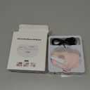 Electric Nail Clipper,2 in 1 Automatic Nail Trimmer with Polishing,Portable Fingernail Cutter 2 Speeds File Nail Clip Storage Rechargeable Safety Trimmer for Baby, Kids, Adults, Seniors (Pink)