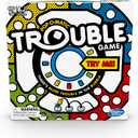 Hasbro Gaming Trouble Board Game for Kids Ages 5 and Up 2-4 Players