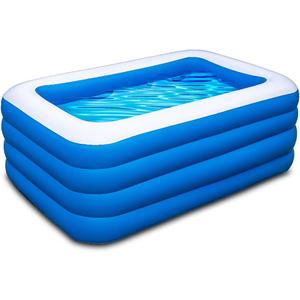 Inflatable Swimming Pool, 70x55x29 inch Inflatable Pool, Family Pool, Summer Water Party, Kids, Outdoor, Garden, Backyard (A 70x55x29in)