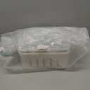 Fruit Containers for Fridge Keep Fresh, 5-Pack Food Storage Containers with Lids, Meal Prep Containers, Fridge Storage with Removable Colander, Microwave & Dishwasher Safe (Cream)