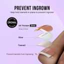BTArtbox Press on Toenails Short, White French Tips Press on Toe Nails Square, Light Weight & Fit Perfectly Glazed Glue On Toenails with Glue, Fake Toe nails in 16 Sizes- 32 Kit, Hope Hope