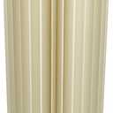 White Large Foldable Paper Circular Column Decoration - 11.75" x 39" (1 Pc.) - Perfect for Weddings, Galas, Proms, or Any Formal Event