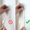 60-Pairs(120 Strips) Large Picture Hanging Strips Heavy Duty, Removable Hook and Loop Tape, Picture Hanger Damage Free, Waterproof Adhesive Strips for Frame Hanging