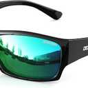 DEAFRAIN Kids Sunglasses Boys Girls Youth Polarized Unbreakable Flexible Sports Baseball Glasses for Teen Age 4-10