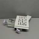 JOY Worker Clamp-on Desk Leg PC Mount, No Drilling Under Desk PC Mount Adjustable Height and Width, Computer Case CPU Holder Holds up to 25 lbs, Fits Most Computer Tower, Milky White