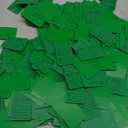 NAHANCO T3-16 Small Unstrung Coupon Tags, Printed Perforated Price Tags, Clothing Size Tags, Dark Green 1000/ctn.