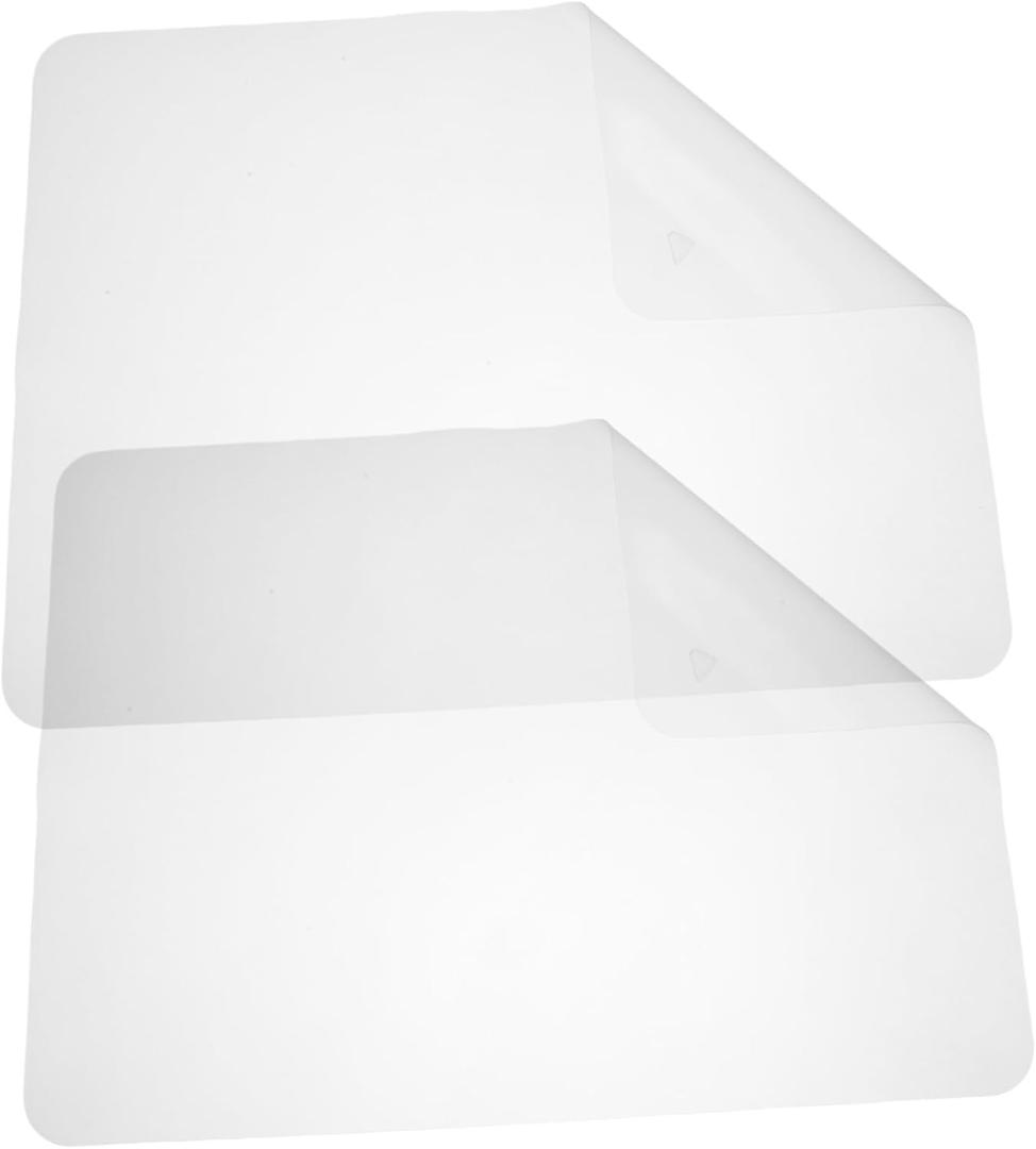 Zerodeko 2pcs Non Stick Dining Table Mats for Kitchen Counter Activities Versatile Insulation for Comprehensive Surface Protection