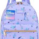 Disney Stitch Backpack for Girls Teens Women with Double Straps Daypack Backpacks for School Travel Trip Park Gifts for Girls (Purple Eeyore)