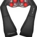 Snailax Shiatsu Back Neck Massager with Heat, Neck Shoulder Massager, Deep Kneading Massager Gifts for Mom, Dad, Mothers Day,Gifts Presents for Her,Him