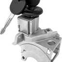 Ignition Lock Cylinder Switch & Ignition Lock Cylinder Housing | Replacement for 2000-2007 Chevy, Cadillac, GMC, H2 Vehicles | Replace#: US-312L, 924-713, D1469G