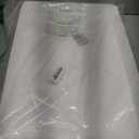 Serving Tray Platter, 22'' x 15'' x 1.6'', 2 Pcs Food Tray for Veggie Fruit Snack Dessert Cookie Cheese, Food Trays for Party Supplies Display, Large Platters for Serving Food, BPA Free (White)