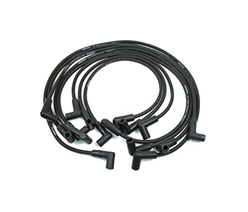 PerTronix 808210 Flame-Thrower Black 8mm Custom Fit Spark Plug Wire for 8 Cylinder GM