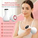 Lymphatic Drainage Massager & Anti Cellulite Massage Tool, Lymphatic Massager,Helps Reduce Stretch Marks & Cellulitefor Belly, Arms & Legs,Body Sculpting Machine with Heat & Vibration