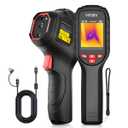HF96V Thermal Camera with Visual Camera, 240 * 240 Super Resolution, Intelligent Scene Detection, Thermal Imaging Camera with Laser Pointer, 25 Hz, 50 FOV, -4F to 1022F, IP54 Infrared Camera