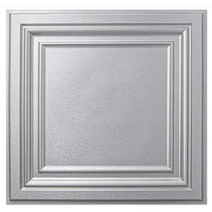 Art3d PVC Ceiling Tiles, 2'x2' Plastic Sheet in Black (Pack of 12)