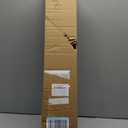 LazBlinds No Drill Cordless Bamboo Roman Shades, 27" W x 64" H, Driftwood