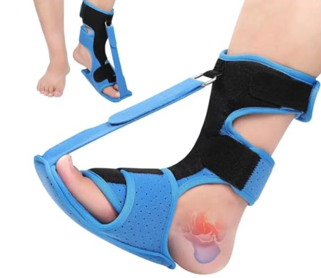 MYSEXY Plantar Fasciitis Night Splint - Upgraded Plantar Fasciitis Relief Braces For Women And Men Day Night - Ankle Brace Arch Support Achilles Tendonitis Relief Foot Drop Heel Pain Relief