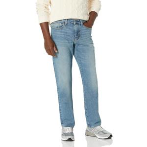 Amazon Essentials Mens Straight-Fit Stretch Jean (Blue), 30W x 30L