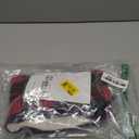 Malier Dog Winter Coat, Classic Plaid Fleece Dog Cold Weather Coats Pet Jacket with Pocket, Windprood Warm Coat Vest Pet Clothes Apparel for Small Medium Large Dogs (Red, Large)