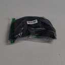 Nylon Crescent Crossbody Bag for Women Purses Trendy Men,Small Travel Sling Bag Hobo (Black)