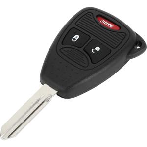 X AUTOHAUX Key Shell Case Keyless Entry Remote Key Fob Replacement Case for Dodge for Ram 1500 2500 3500 2006-2009 3 Buttons OHT692427AA/M3N5WY72XX