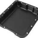 No.8663948 Engine Oil Pan Oil Pan Sump Transmission Oil Pan for GMC C2500 1994-1998 Iron Black