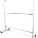 Whiteboard Easel Stand Only,Whiteboard Mounting Brackets,Adjustable Whiteboard Stand Only,Restaurant Stand Up White Board,Large Rolling White Board Stand Only, for Home and Office Student