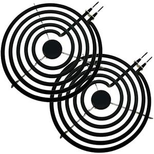 316442301 8'' Electric Range Surface Burner 5 Turns 2600W By TOP-HEATER 232186 Stove Burner Replacement For Frigidaire Ken-more Whirlpool MP26YA AP4356467, 79090313014, etc,2Pack
