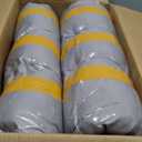 Crestlive Products Adirondack Chair Cushion, Outdoor Rocking Chair Cushions Water Resistant 50x20x4 Inch High Back Patio Chair Cushions Set of 2, Thick Patio Replacement Cushions Light Gray